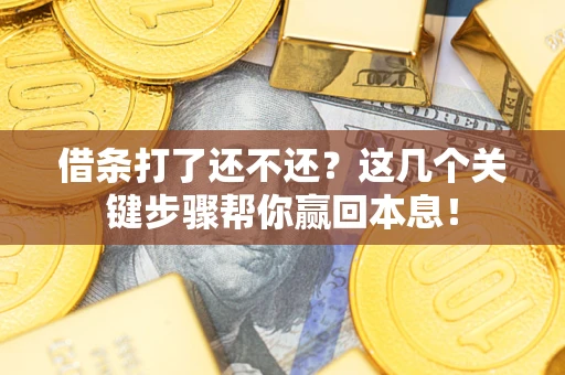 济南借条打了还不还？这几个关键步骤帮你赢回本息！