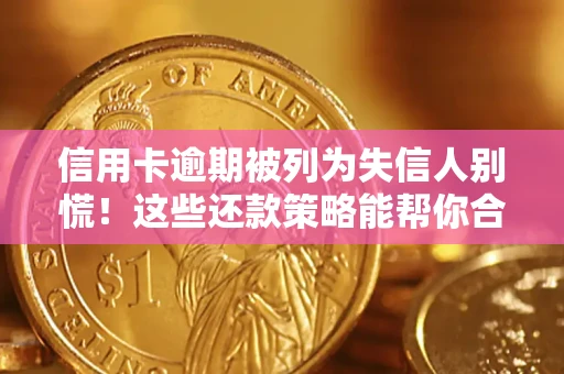 济南信用卡逾期被列为失信人别慌！这些还款策略能帮你合法止损